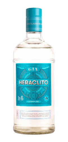 Gin Tonic Heraclito Macedonio London Dry 750ml Tradicional