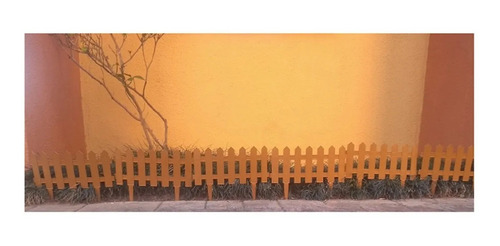 Kit 12 Cercas Decorativas Para Jardim Inglês 4,8 M X 19 Cm