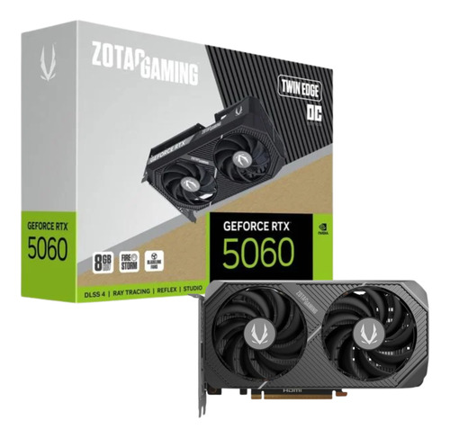 Placa De Vídeo Zotac Gaming Rtx 5060 8gb Gddr7 Oc