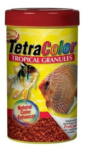 Alimentos P/peces Tropicales Tetra Color Granulos 300 Gr