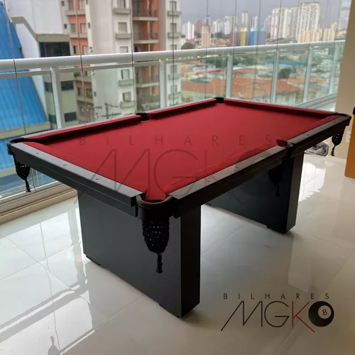 Mesa De Sinuca Bilhar Profissional Jogos De Mesa Ahead Cor Do