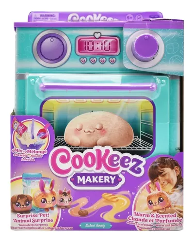 Cookeez Makery Horno que hace mascotas de peluche 