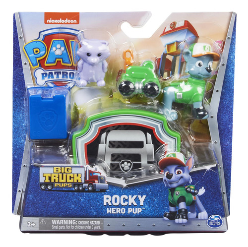 Paw Patrol: Cachorro Heroes Big Rigs - Rocky