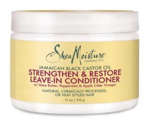 Leave In Shea Moisture Con Aceite De Ric - g a $282