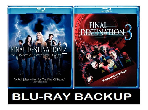 Final Destination 2 + 3 ( Destino Final 2+3) Blu-ray Backup