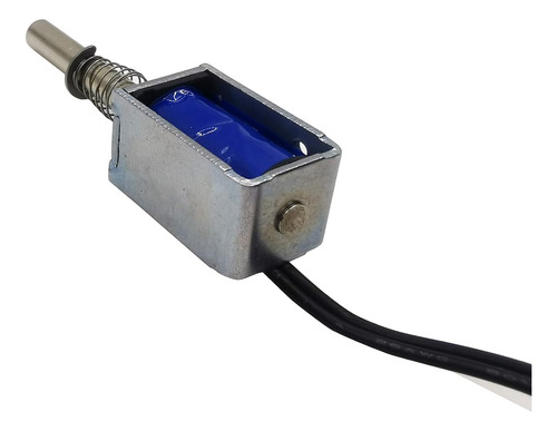 2 Electroimanes De Solenoide Lineal De Empuje De 5 Mm D...