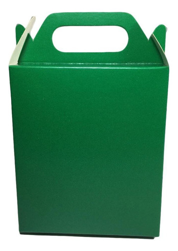 50 Mini Sacola Caixa De Papel Para Lembrancinha 16x4x10,5