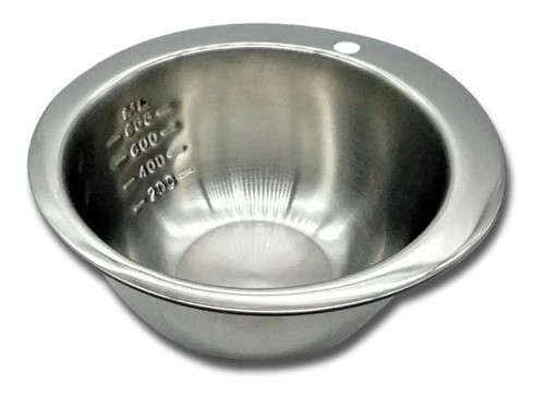 Bowl Acero Inoxidable Con Medidas 15,5 Cm