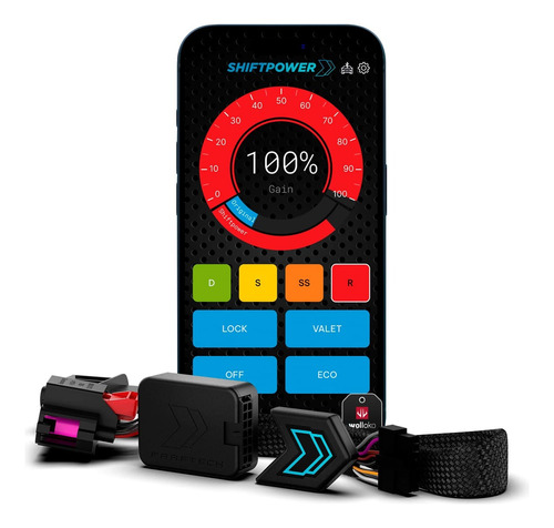 Pedal Shiftpower App Hilux Acelerador Com Bluetooth Ft-sp09+