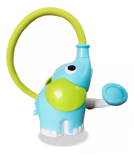 Yookidoo - Cabezal de regadera para bebé, bomba de agua en forma de  elefante y boquilla en forma de trompa para enjuague, para bebés recién  nacidos