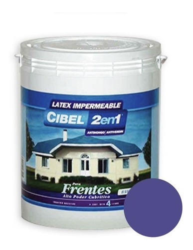 Pintura Exterior Frentes Cibel 2 En 1 Color 4lts