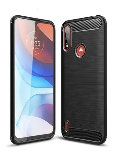 Funda Fibra Carbono Rugged Para Todos Los Motorola