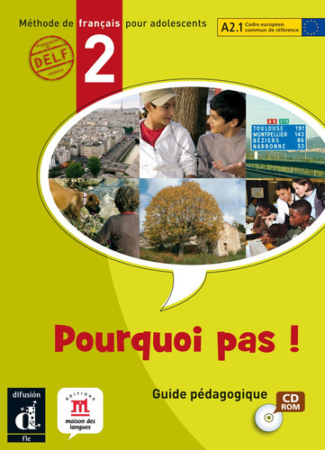 Pourquoi Pas! Cd-rom Guide Pedagogique 2: Pourquoi Pas! 2 Cd-rom Guide Pedagogique, De Difusion. Editora Difusion Espanha, Capa Mole Em Francês