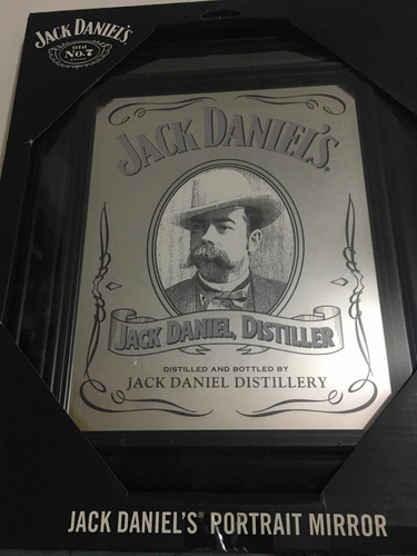 Cuadro Original Espejo Jack Daniel's De 37x31cm N7