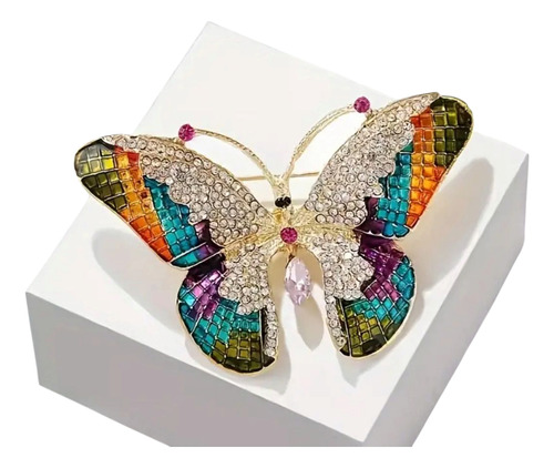 Broche Elegante Para Fiestas Amarillo