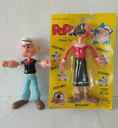 Figuras De Popeye 1988 (Usado)