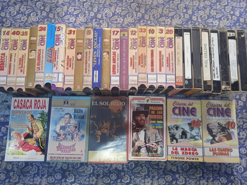 Peliculas Vhs Lote De 37 Unidades Envio Gratis Montevideo