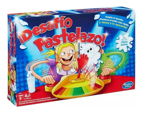 Juego De Mesa Desafío Pastelazo Tortazo Pie Hasbro Original