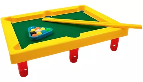 Mesa De Sinuca Mini Bilhar Jogo Brinquedo Infantil Divertido