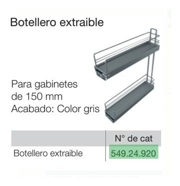 Herraje Para Cocina Extraible en Mercado Libre México