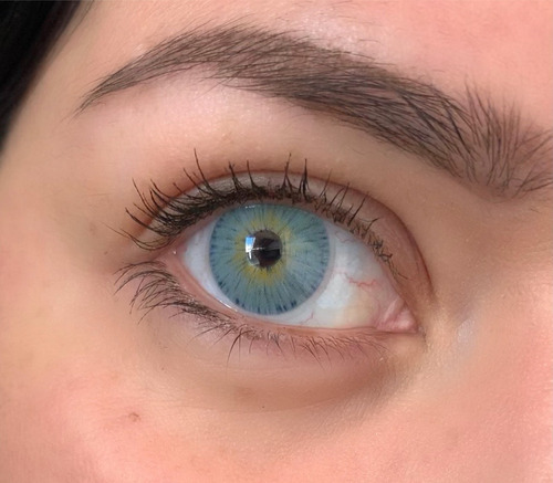 Imagen 3 de 10 de Urban Layer Gogh Light Blue Lentes De Contacto Anuales