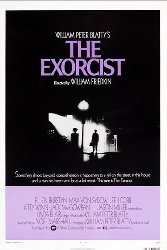 Póster Del Exorcista De 1973 Con Marco