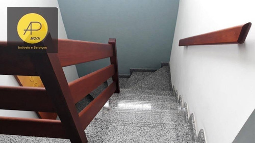 Imagem 18 de 30 de Sobrado Com 3 Dormitórios À Venda, 300 M² - Vila Nova Cintra - Mogi Das Cruzes/sp - So0120