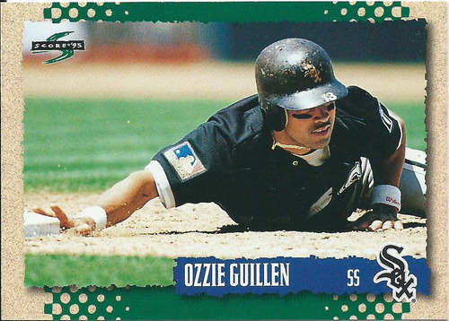 Barajita Ozzie Oswaldo Guillen Score 1995#428 Medias Blancas