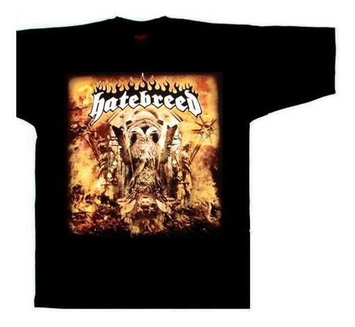 Hatebreed Polo Small [rockoutlet] Remate