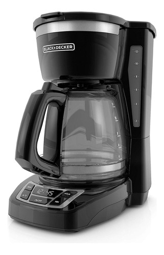 Cm1160b Cafetera Programable De 12 Tazas, Negro/acero I...