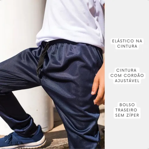 Calça helanca hotsell uniforme infantil