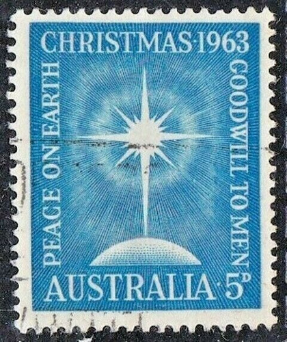 Imagen 4 de 7 de Estampillas Australia 1960/69 - Celebrando La Navidad