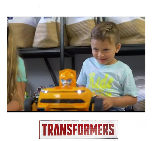 Vehículo Transformer A Control Remoto Bumblebee