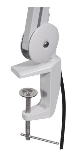 Imagem 6 de 6 de Lupa Articulada Led Bivolt Fixador Bancada Vonder Zoom 12x