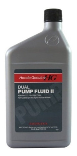 Aceite Diferencial Dual Pump Fluid Il Honda Original 946ml