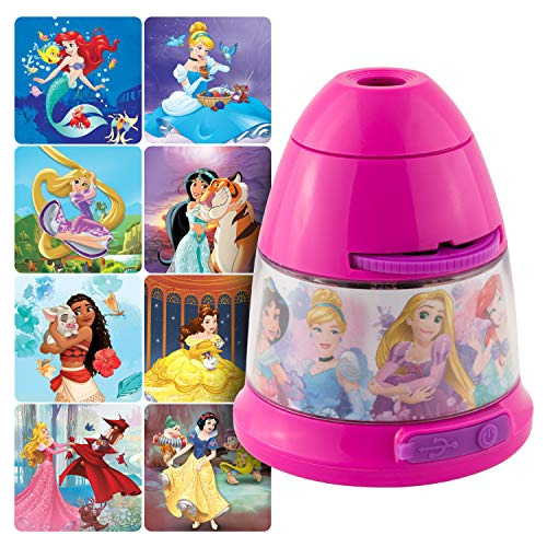 Projectables Disney Princess - Luz Nocturna Led Para Niños,