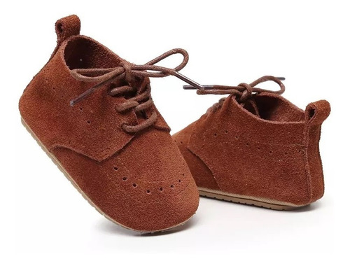 Imagen 3 de 4 de Zapato Ergonómico Gamuza Café
