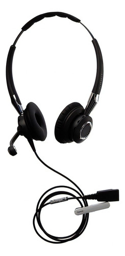 Jabra 2400 Ii Qd Duo Nc - Auriculares Con Cable De Banda Anc