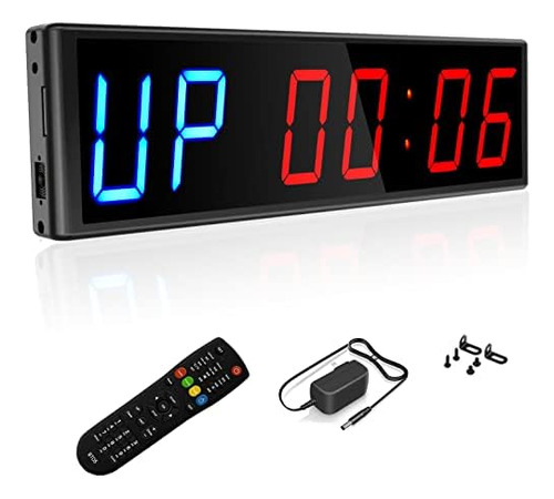 Temporizador De Intervalos Led Fitness Gym Timers Count Cron