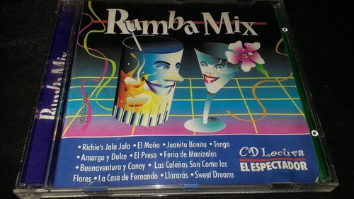 Rumba Mix Cd Mezclas Merengue House Salsa