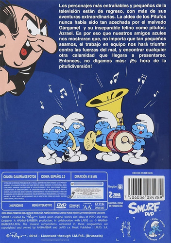 Los Pitufos Temporada 2 | Dvd Serie Nueva