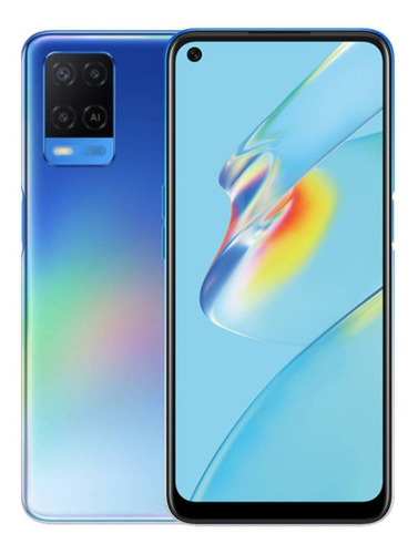 Celular Oppo A54 128gb + 4gb Ram Ips Lcd Liberado Azul - Bueno (Reacondicionado)