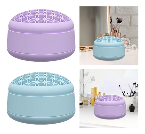 2x Soporte De Limpieza De Brochas Organizador De Brochas De