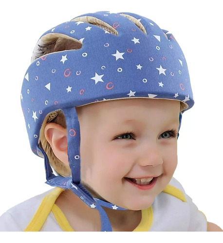 Casco Protector Infantil Bebe Ajustable Espuma Prueba Caídas