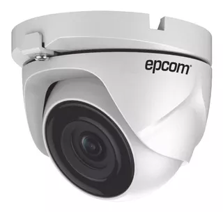 Cámara de seguridad Epcom E8-TURBO-G2W con resolución de 2MP visión nocturna incluida blanca