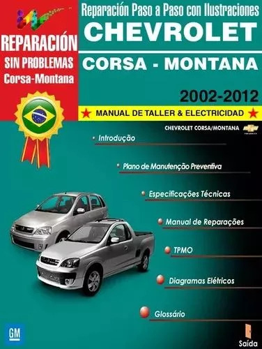 Manual D Taller Electricidad Chevrolet Montana Corsa 02 2012