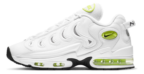 Zapatillas Nike Air Metal Max White Volt Cn0051-100   