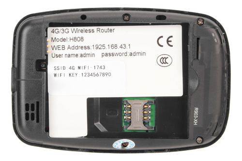 Hotspot Wifi Móvil 4g Mini Lte Ligero De Alta Velocidad