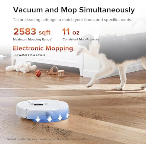 Combinación De Aspiradora Y Mopa Roborock Q7 Max Robot,
