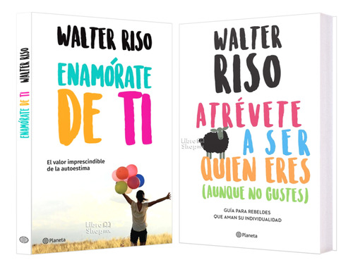 Walter Riso Enamórate De Ti + Atrévete A Ser Q Eres